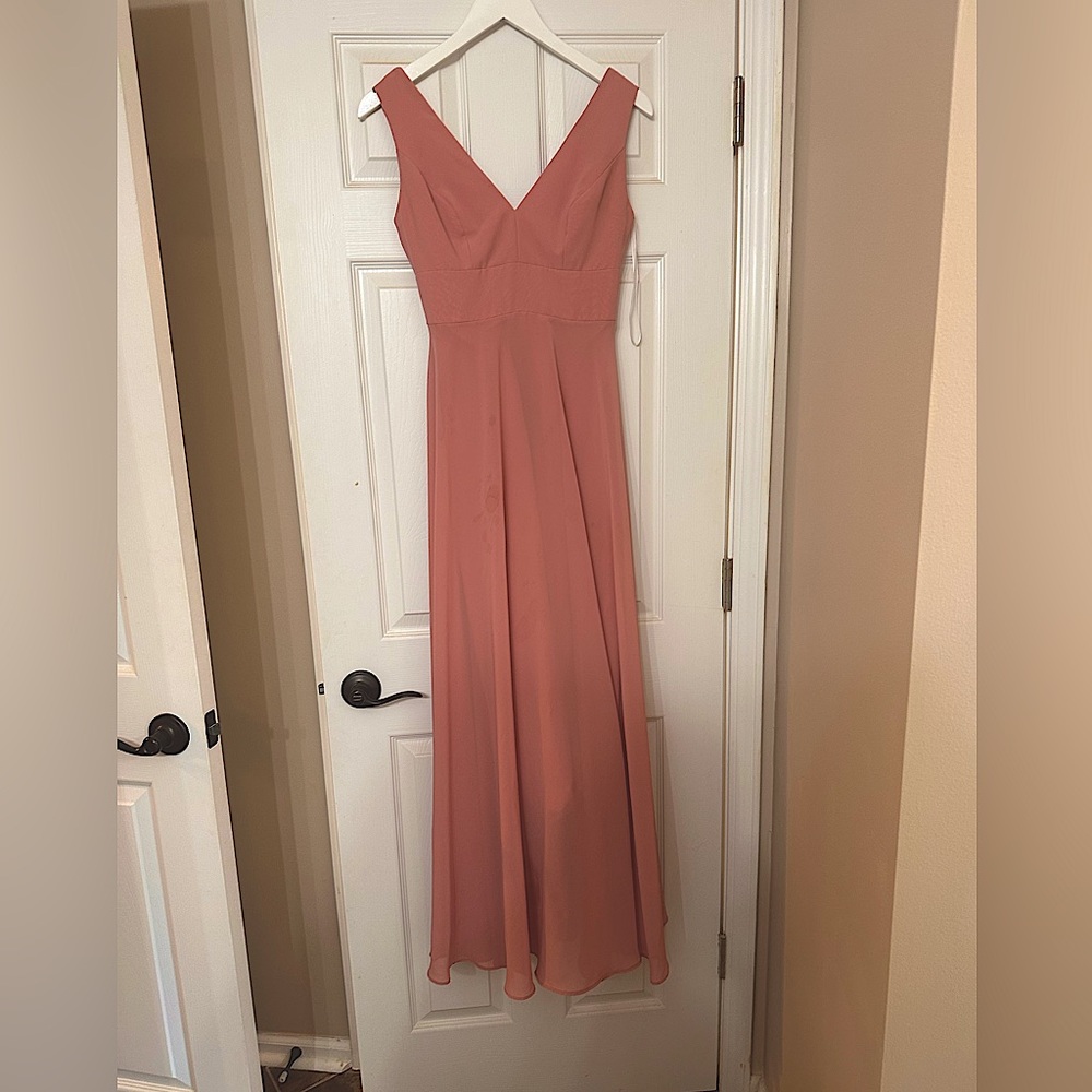 Social Bridesmaid dress, Desert Rose, size 0